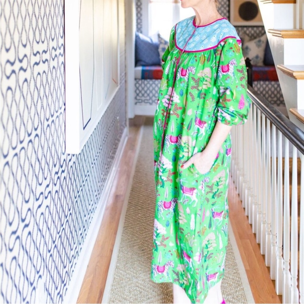 Printfresh x Pencil & Paper Co. Antelope Forest’s Day Nightgown - Picture 3 of 8